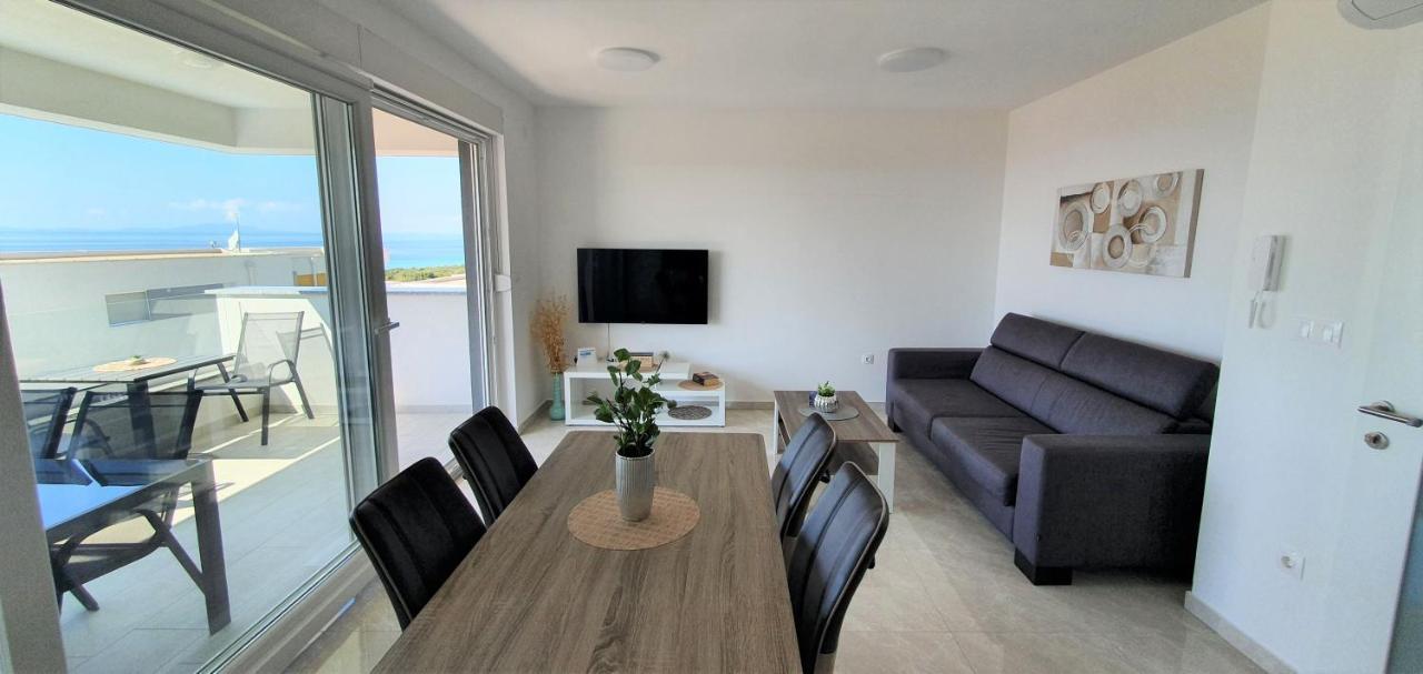 Seahorse Luxury Apartment With Pool And Sea View Novaglia Esterno foto